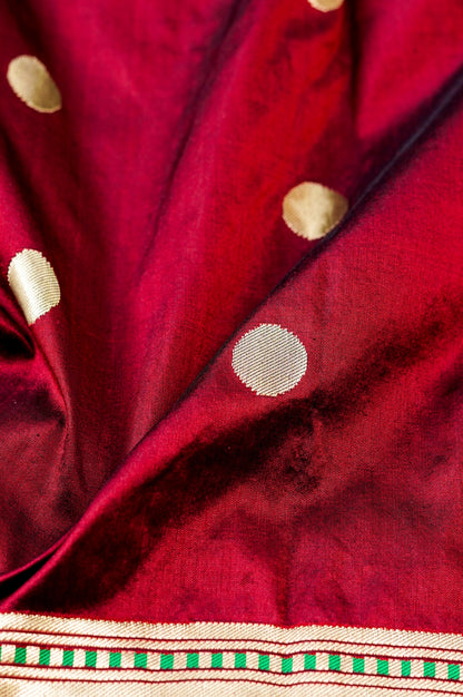 Handloom Banarasi Katan Silk Dupatta