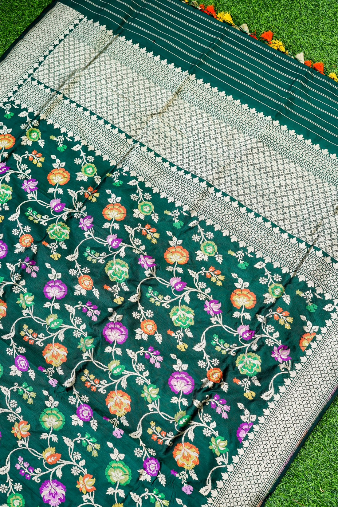Handloom Banarasi Katan Silk Dupatta