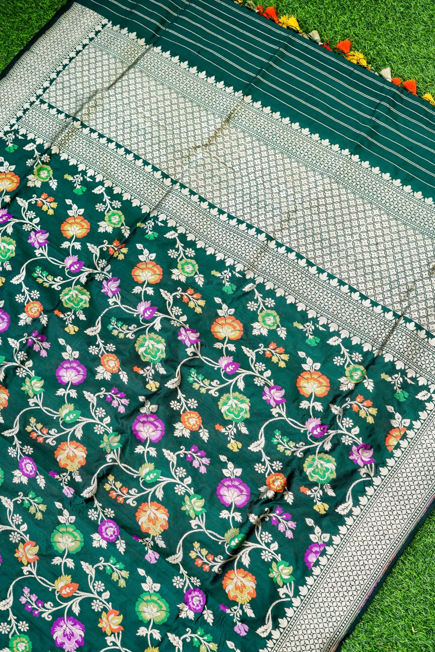 Handloom Banarasi Katan Silk Dupatta