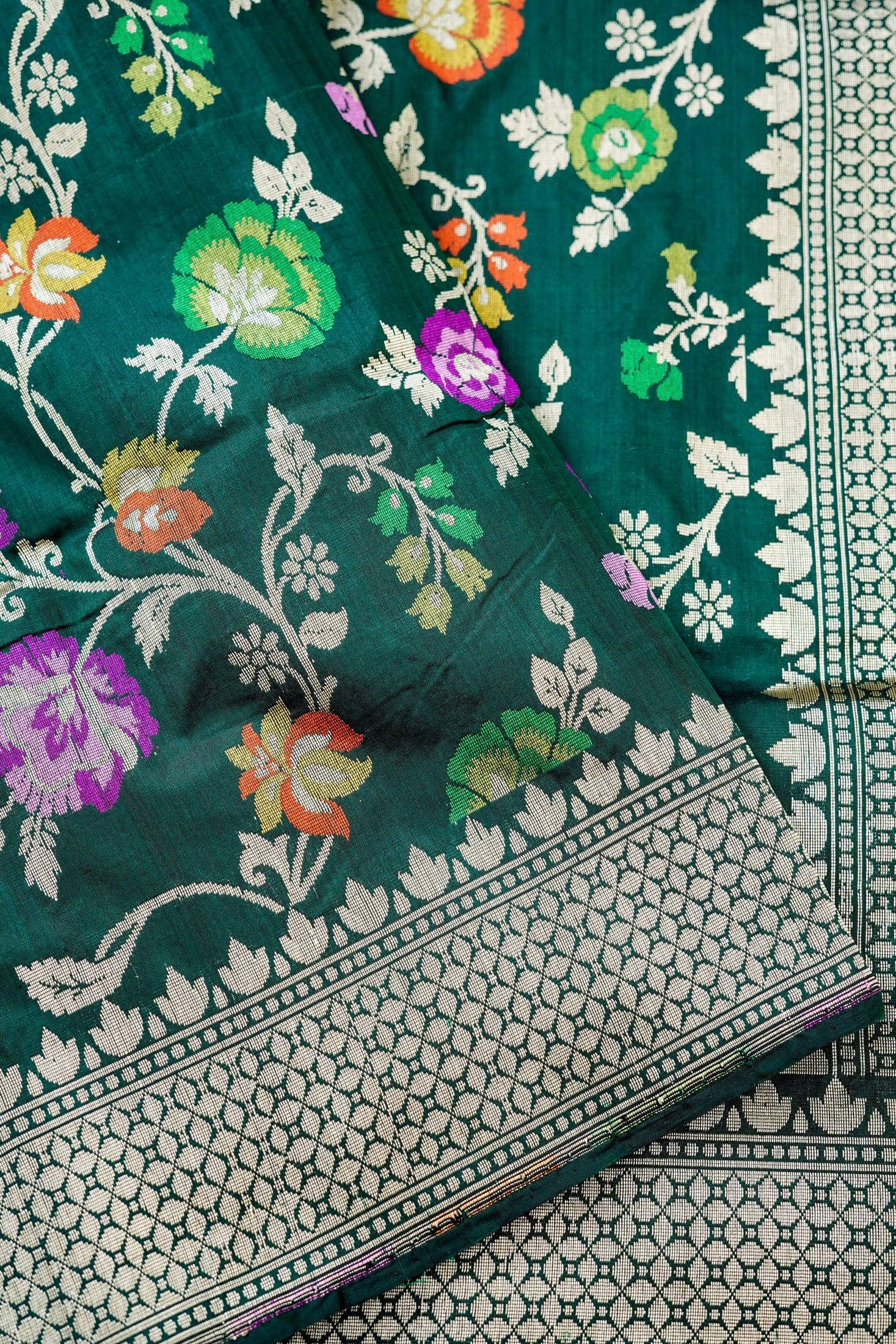 Handloom Banarasi Katan Silk Dupatta
