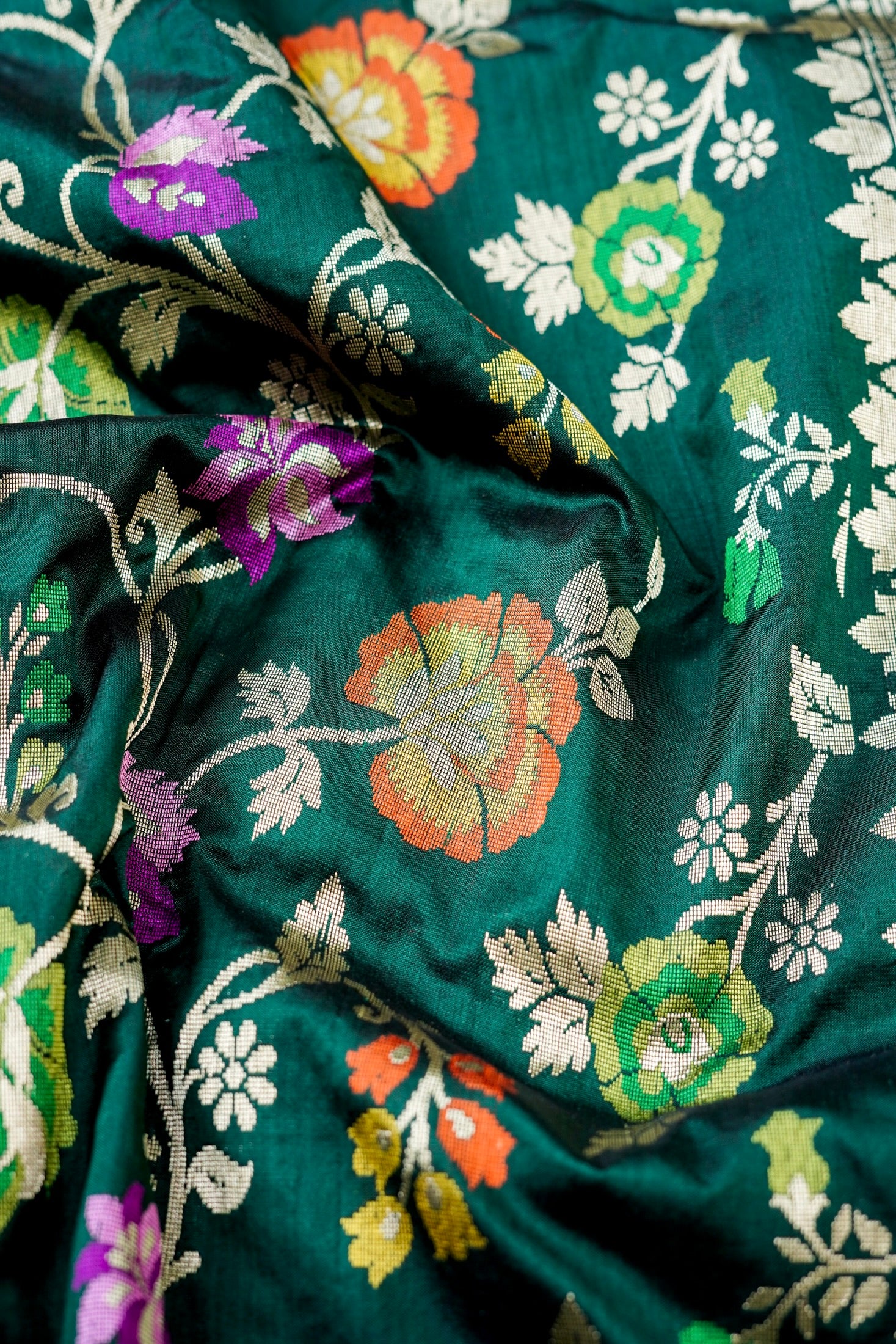 Handloom Banarasi Katan Silk Dupatta