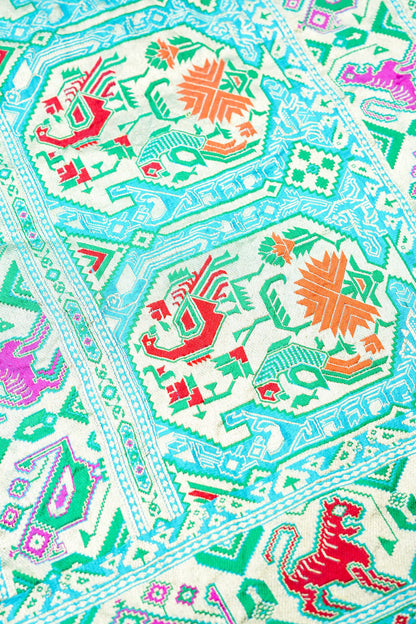 Banarasi Georgette Dupatta with Meenakari