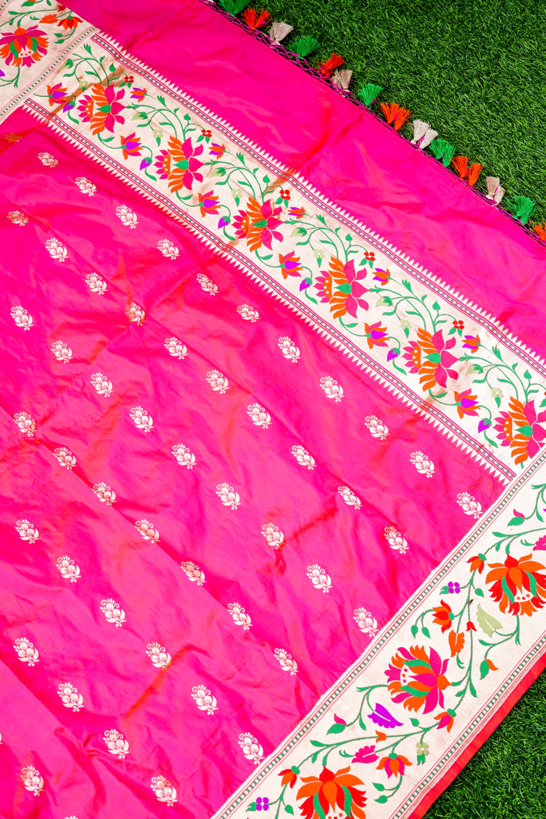 Handloom Banarasi Katan Silk Dupatta