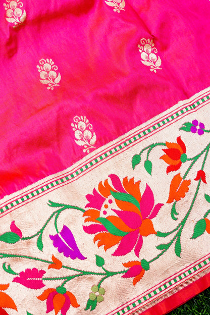 Handloom Banarasi Katan Silk Dupatta