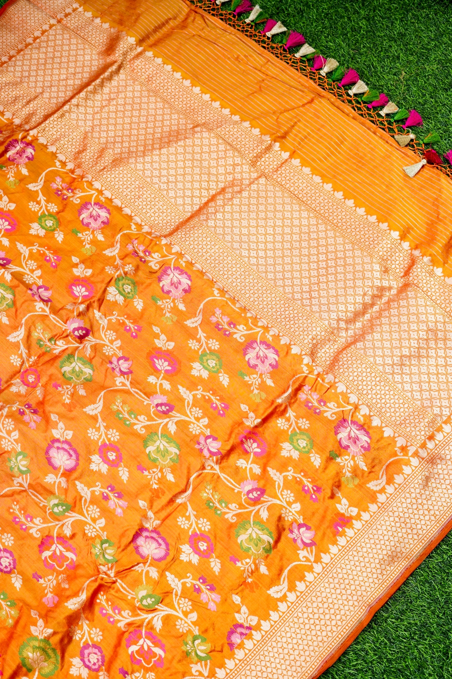 Handloom Banarasi Katan Silk Dupatta
