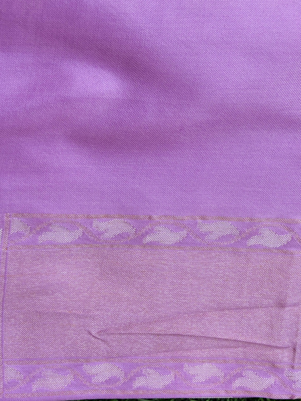 Banarasi Katan Silk Jamdani Saree in Lavender Mist