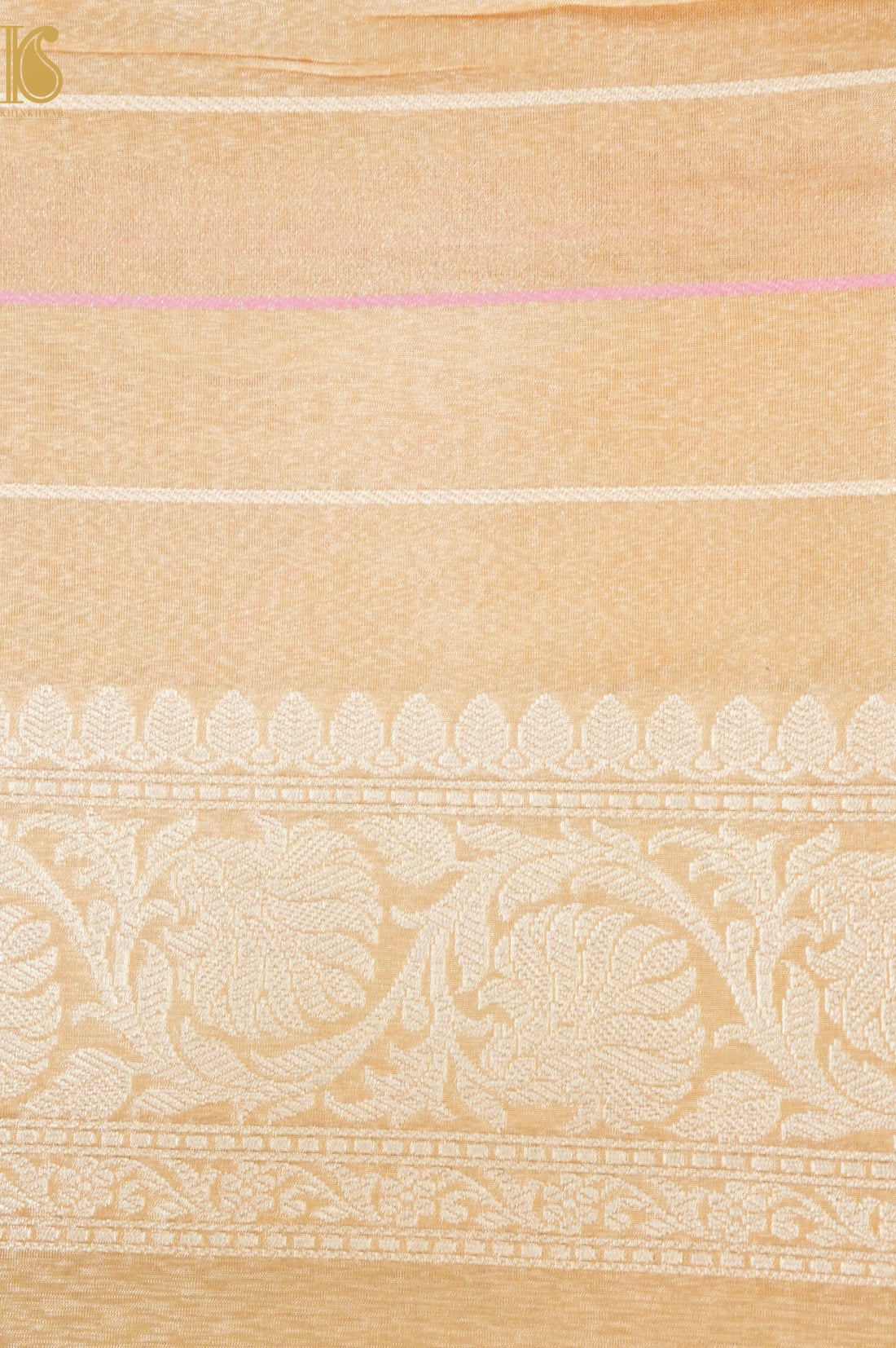 Handloom Banarasi Pure Silk Tissue Kadwa Saree