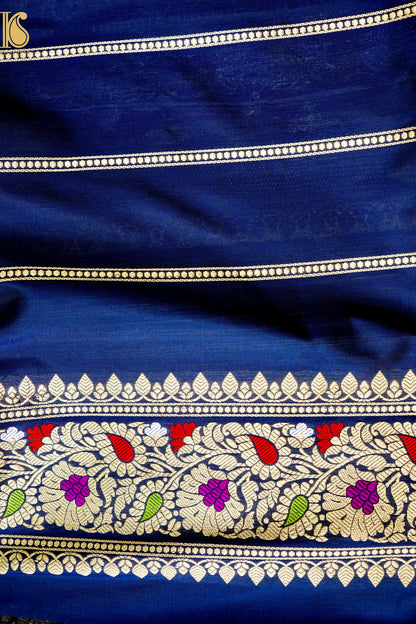 Handloom Banarasi Pure Katan Silk Kadwa Saree