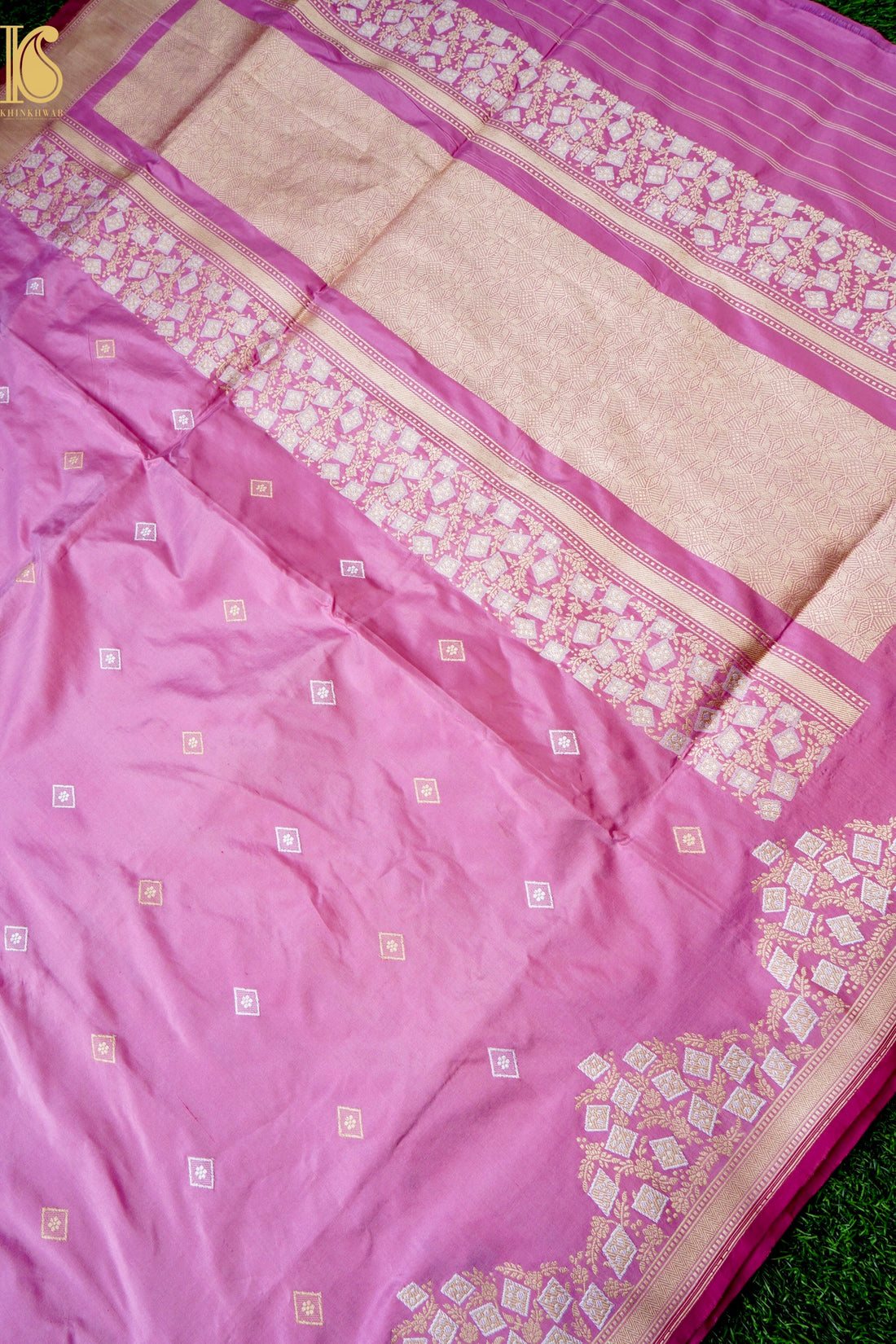 Handloom Banarasi Pure Katan Silk Kadwa Saree