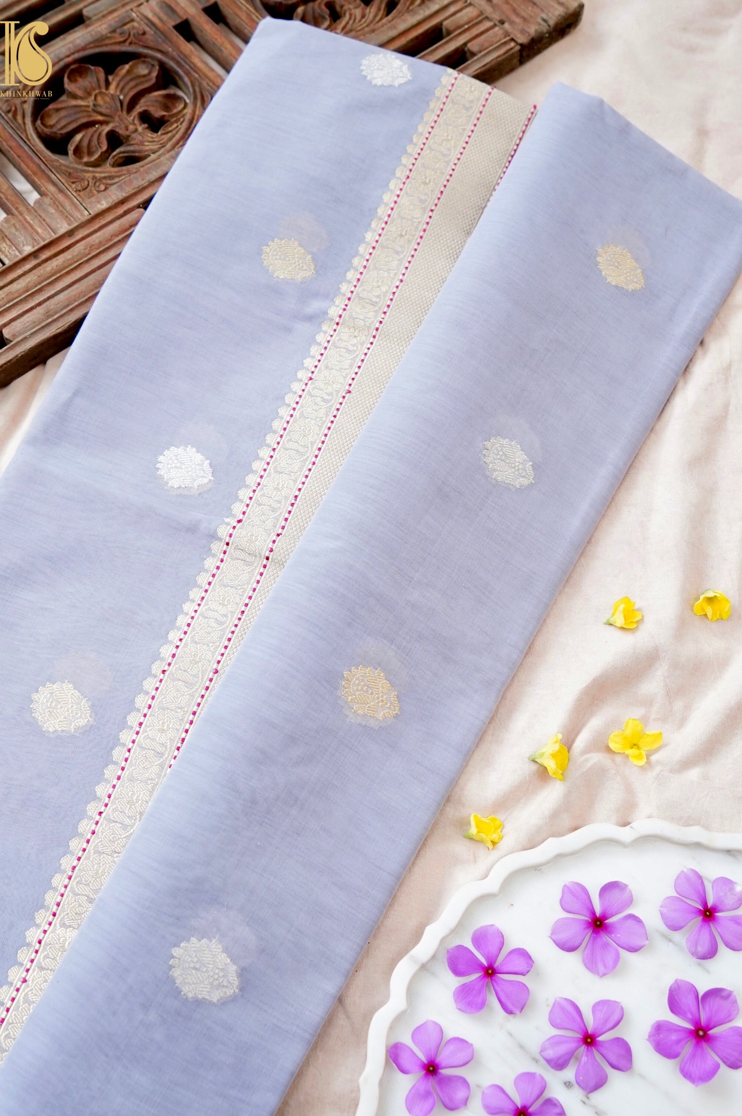 Banarasi Cotton Handloom Kadwa Saree