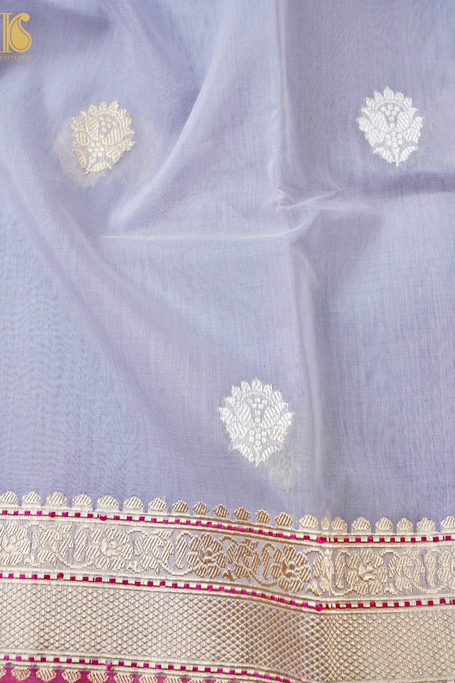 Banarasi Cotton Handloom Kadwa Saree