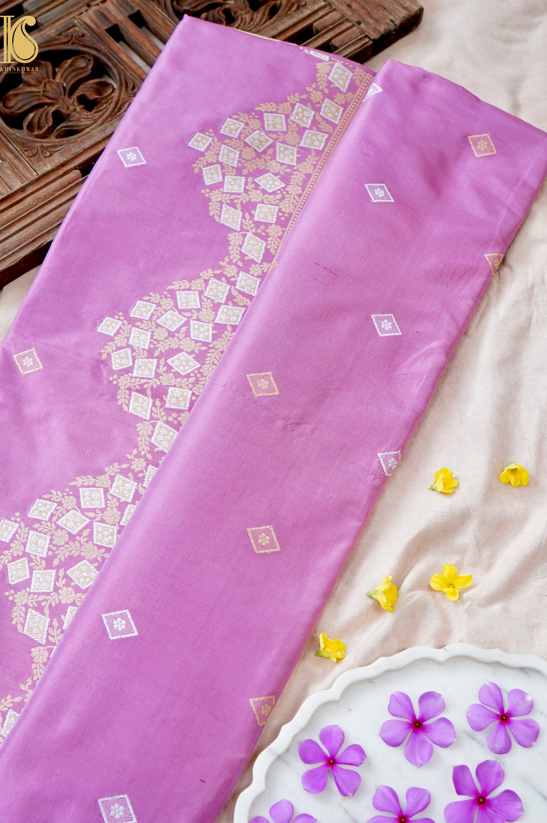 Handloom Banarasi Pure Katan Silk Kadwa Saree