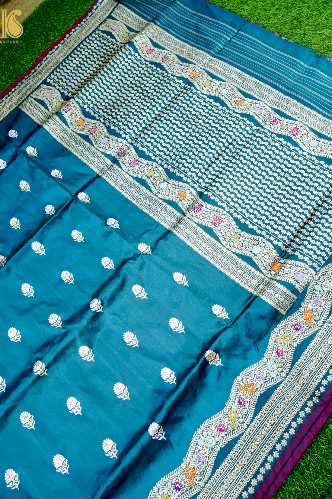 Handloom Banarasi Pure Katan Silk Kadwa Saree