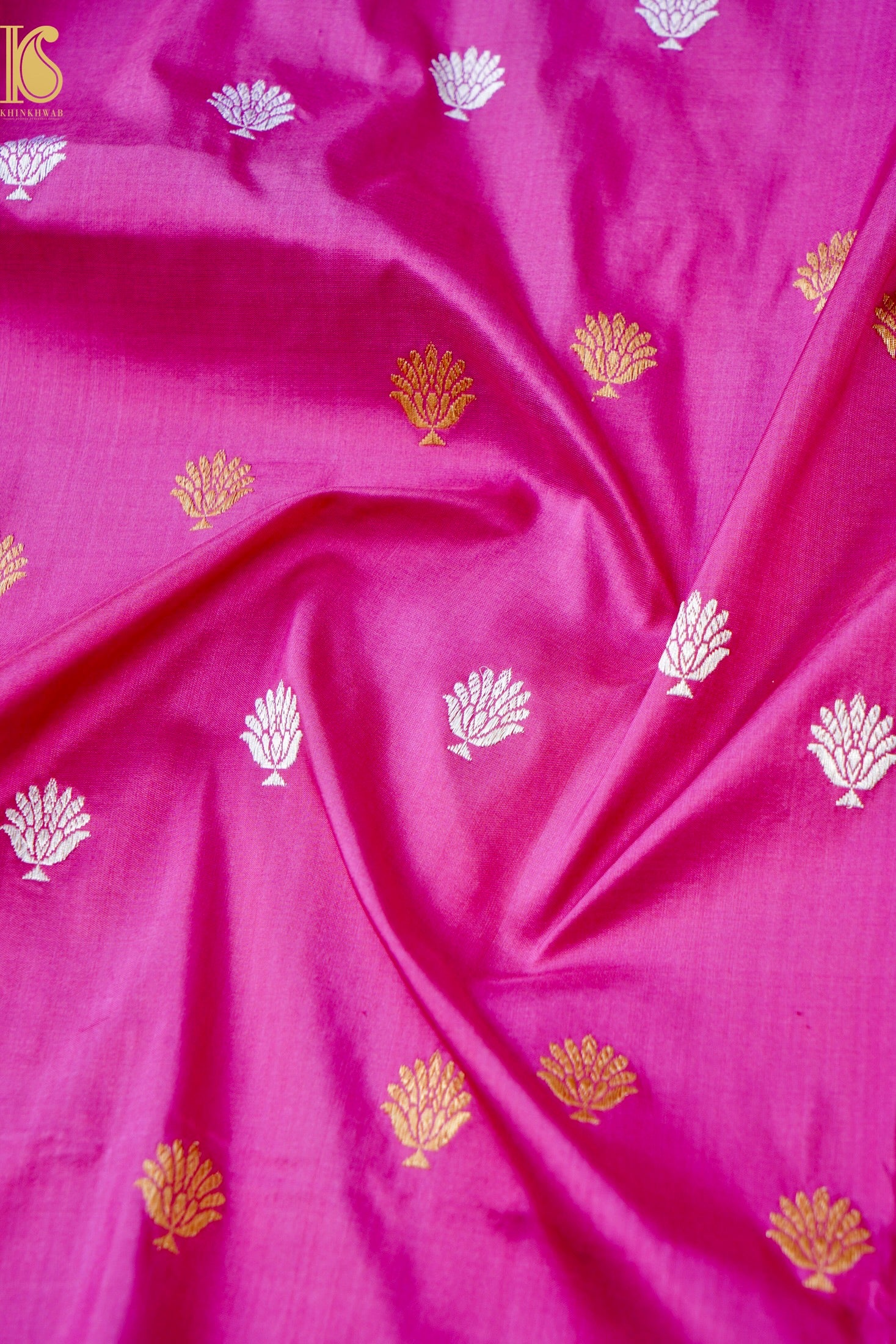 Handloom Banarasi Pure Katan Silk Kadwa Saree