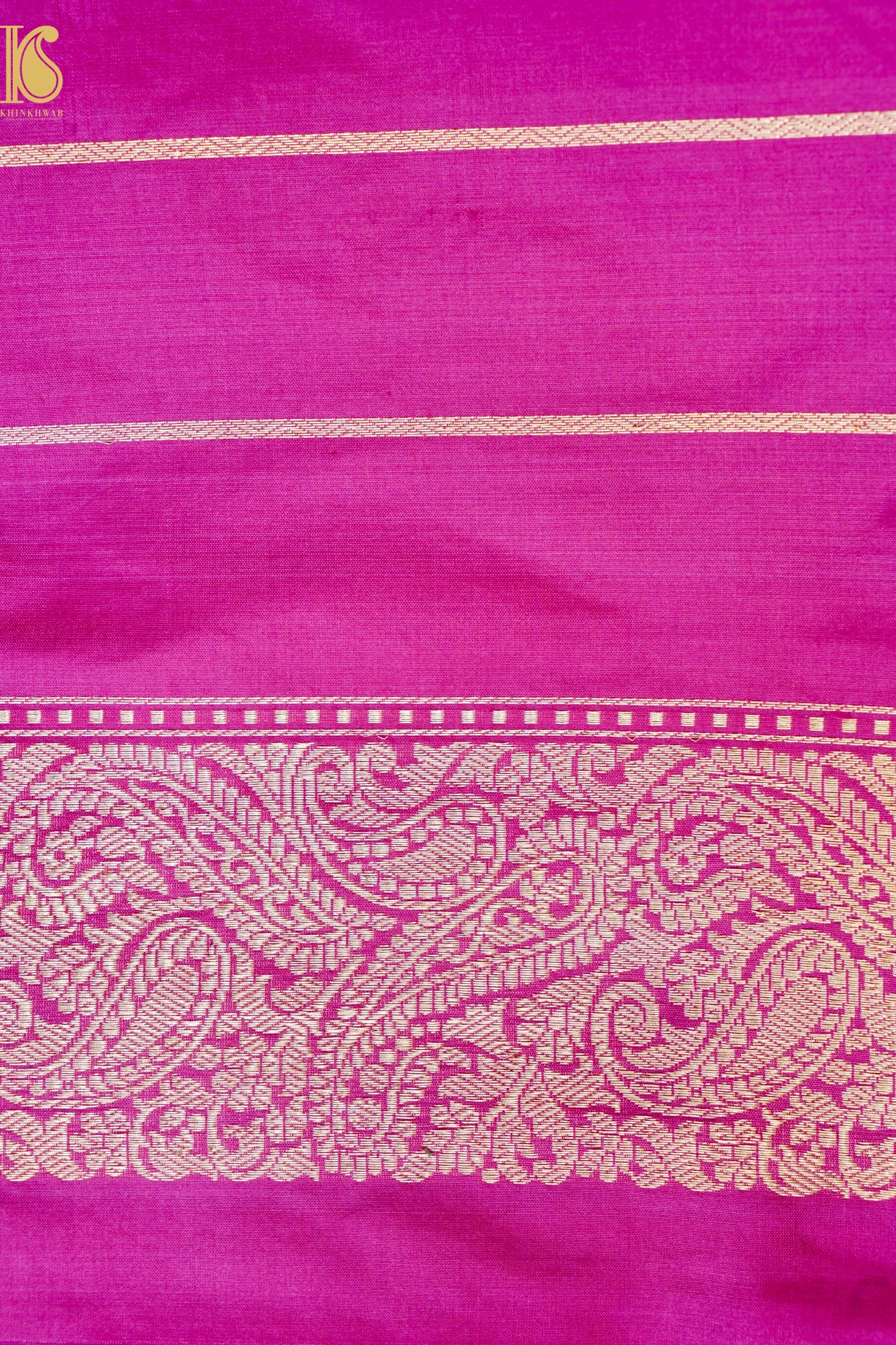 Handloom Banarasi Pure Katan Silk Kadwa Saree