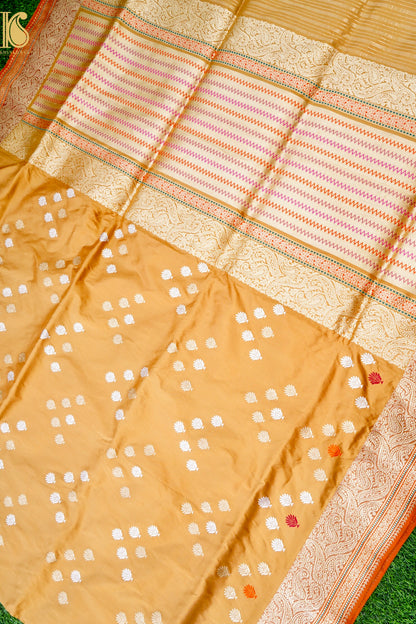 Handloom Banarasi Pure Katan Silk Kadwa Saree