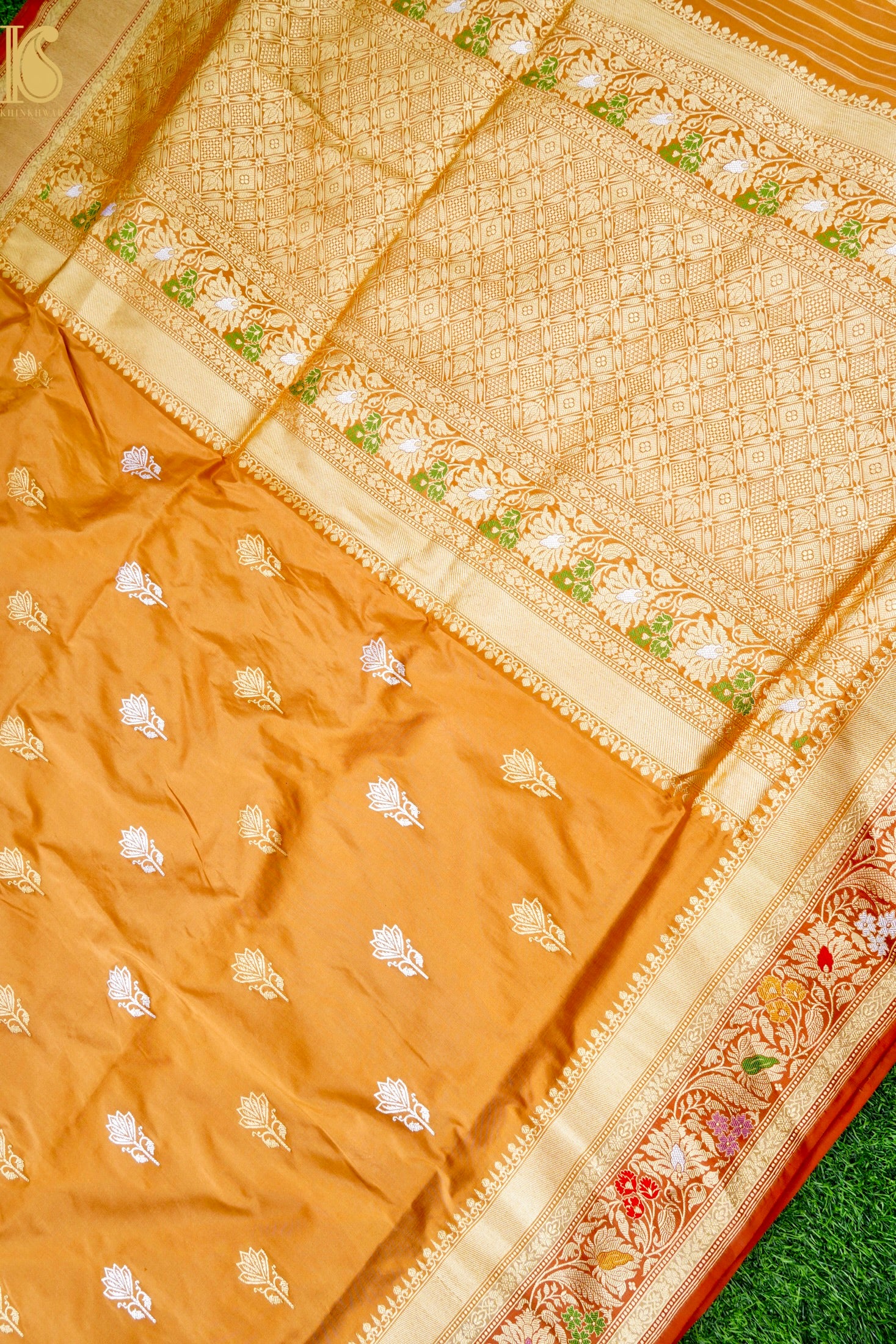 Handloom Banarasi Pure Katan Silk Kadwa Saree