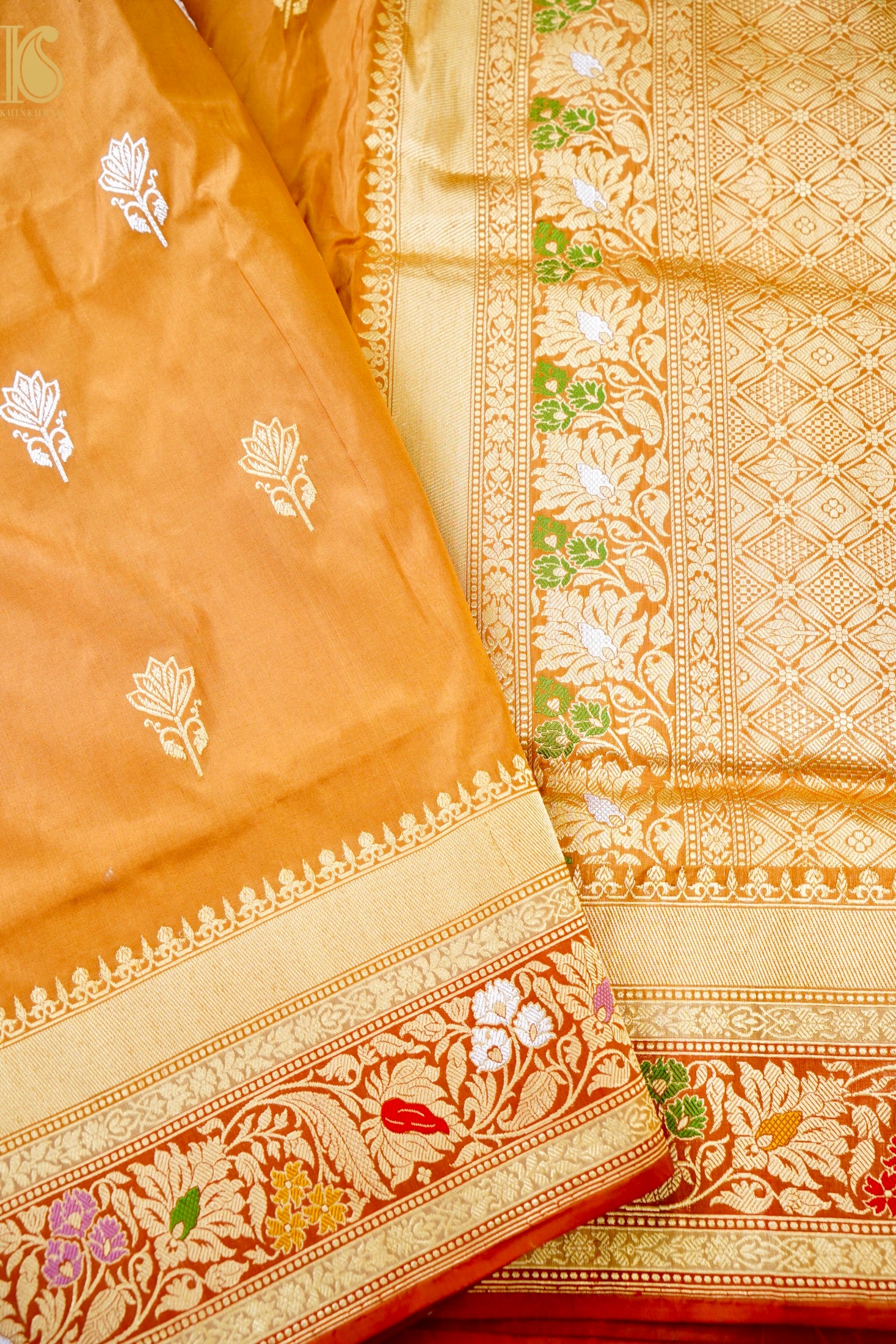 Handloom Banarasi Pure Katan Silk Kadwa Saree