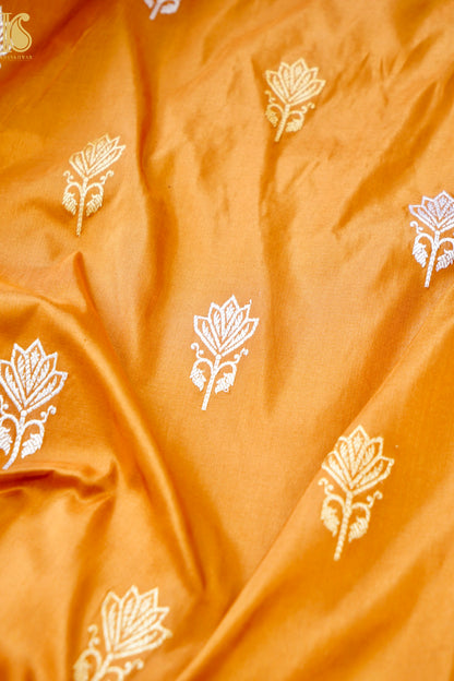 Handloom Banarasi Pure Katan Silk Kadwa Saree