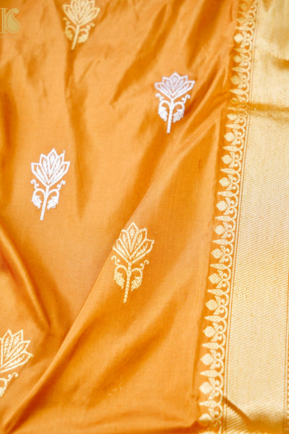 Handloom Banarasi Pure Katan Silk Kadwa Saree