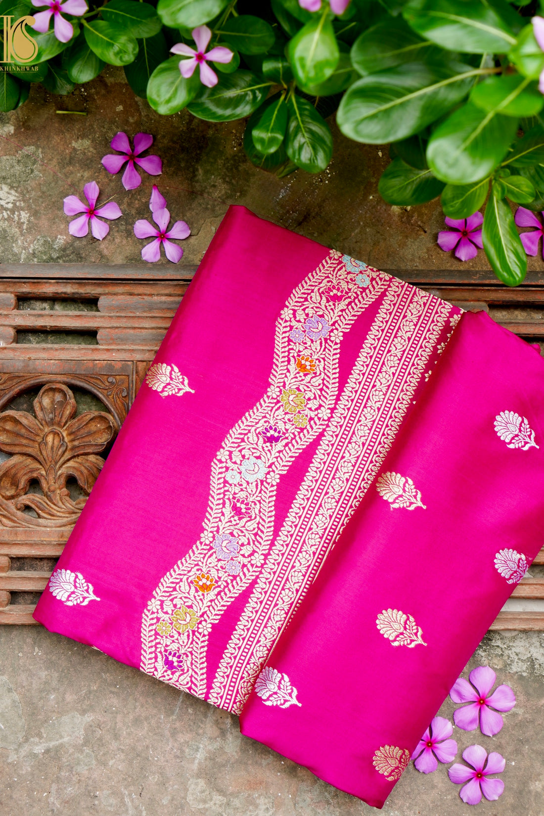 Handloom Banarasi Pure Katan Silk Kadwa Saree