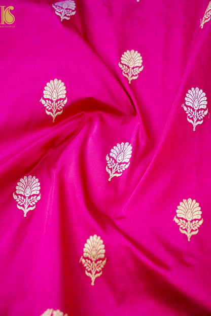 Handloom Banarasi Pure Katan Silk Kadwa Saree