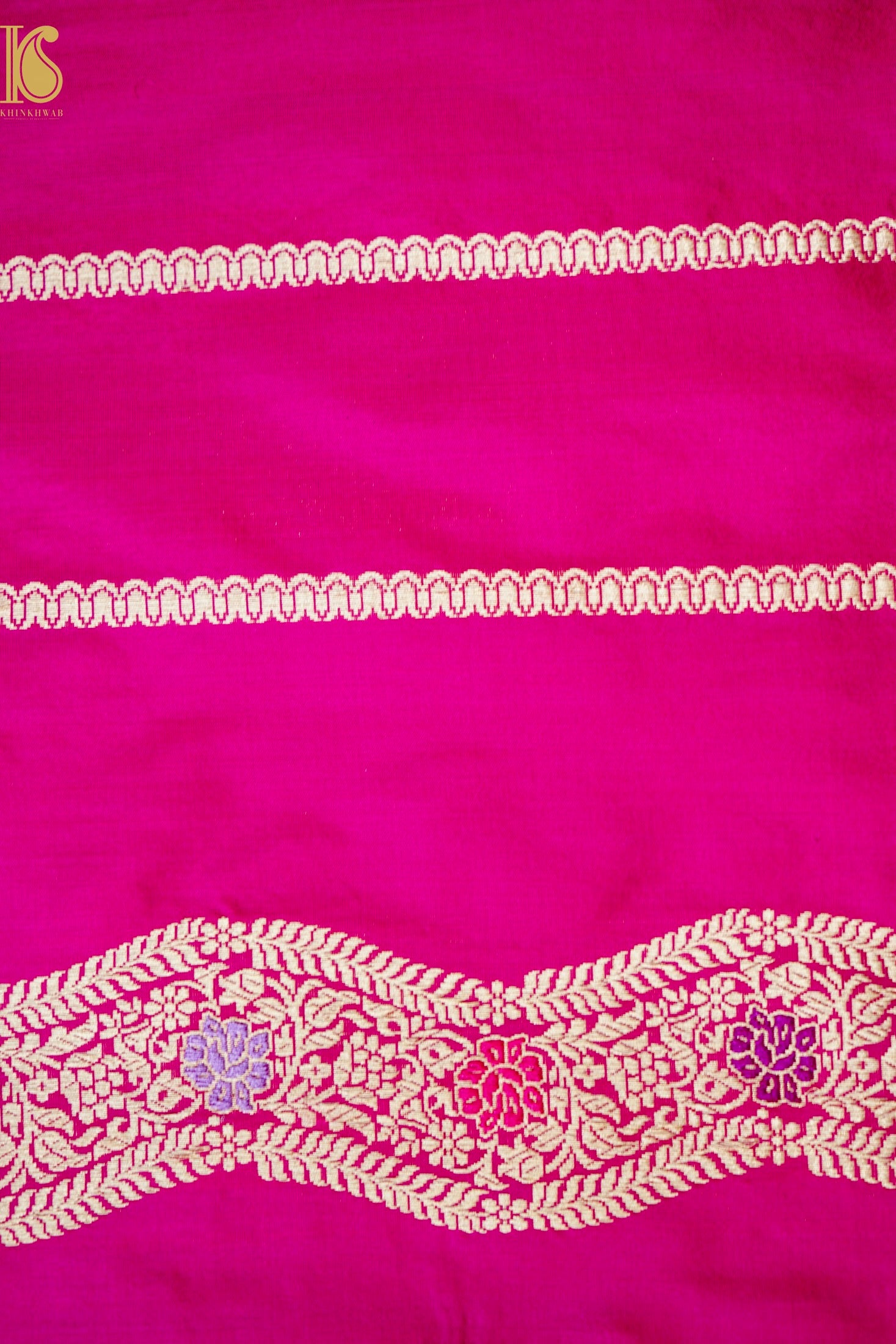 Handloom Banarasi Pure Katan Silk Kadwa Saree