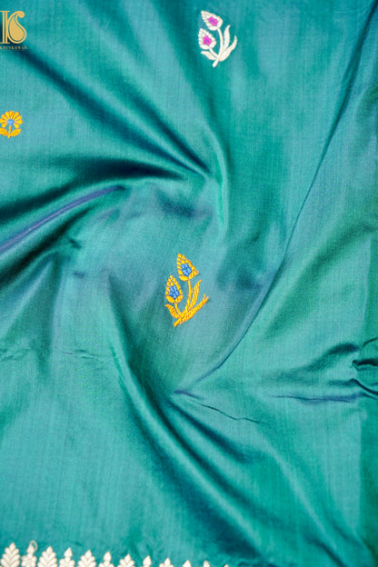 Handloom Banarasi Pure Katan Silk Kadwa Saree