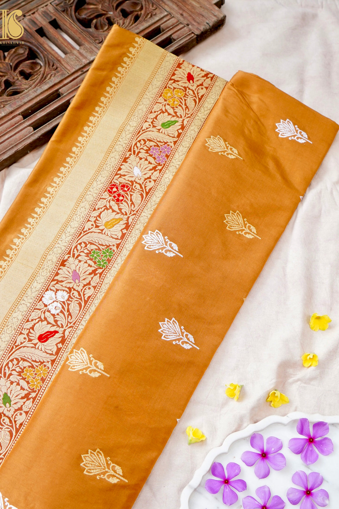 Handloom Banarasi Pure Katan Silk Kadwa Saree