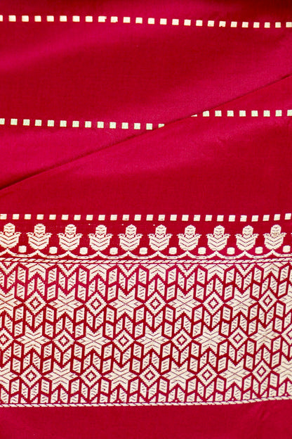 Handloom Banarasi Pure Silk Tissue Kadwa Saree