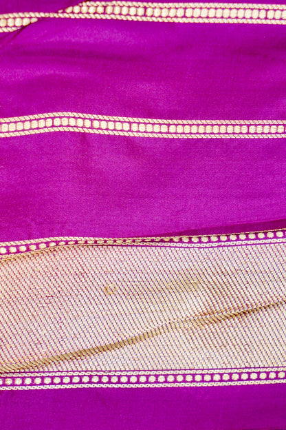 Handloom Banarasi Pure Katan Silk Kadwa Saree