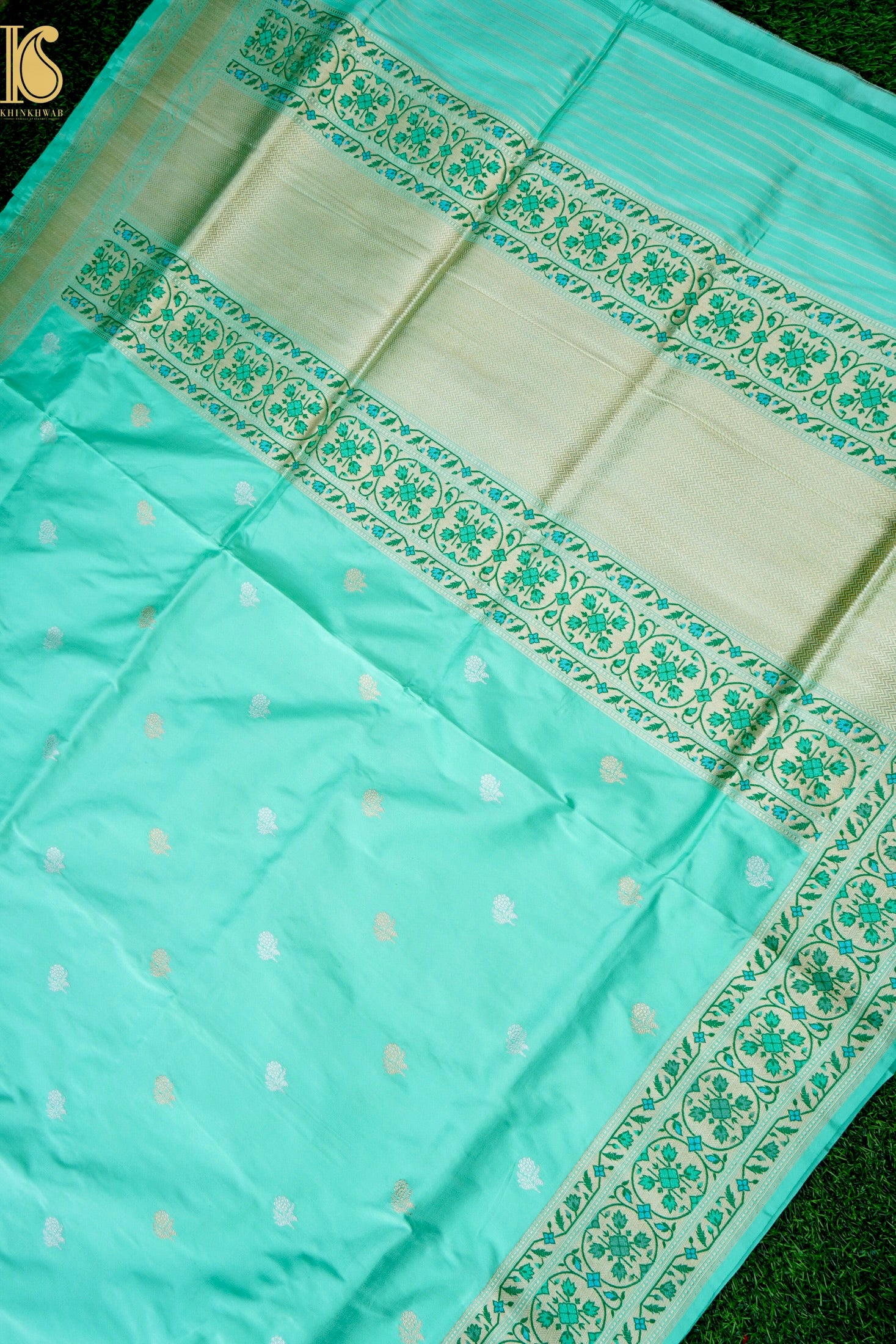 Handloom Banarasi Pure Katan Silk Kadwa Saree