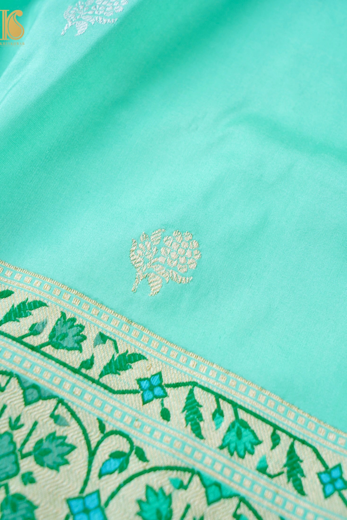 Handloom Banarasi Pure Katan Silk Kadwa Saree
