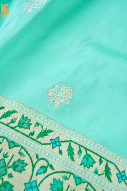 Handloom Banarasi Pure Katan Silk Kadwa Saree