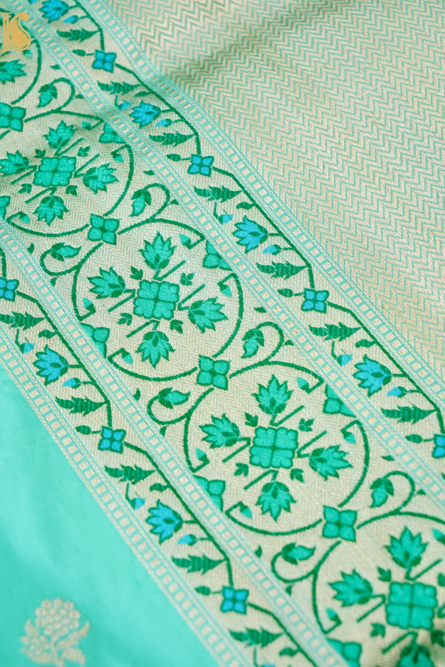 Handloom Banarasi Pure Katan Silk Kadwa Saree