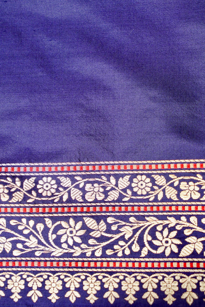 Handloom Banarasi Pure Katan Silk Kadwa Saree