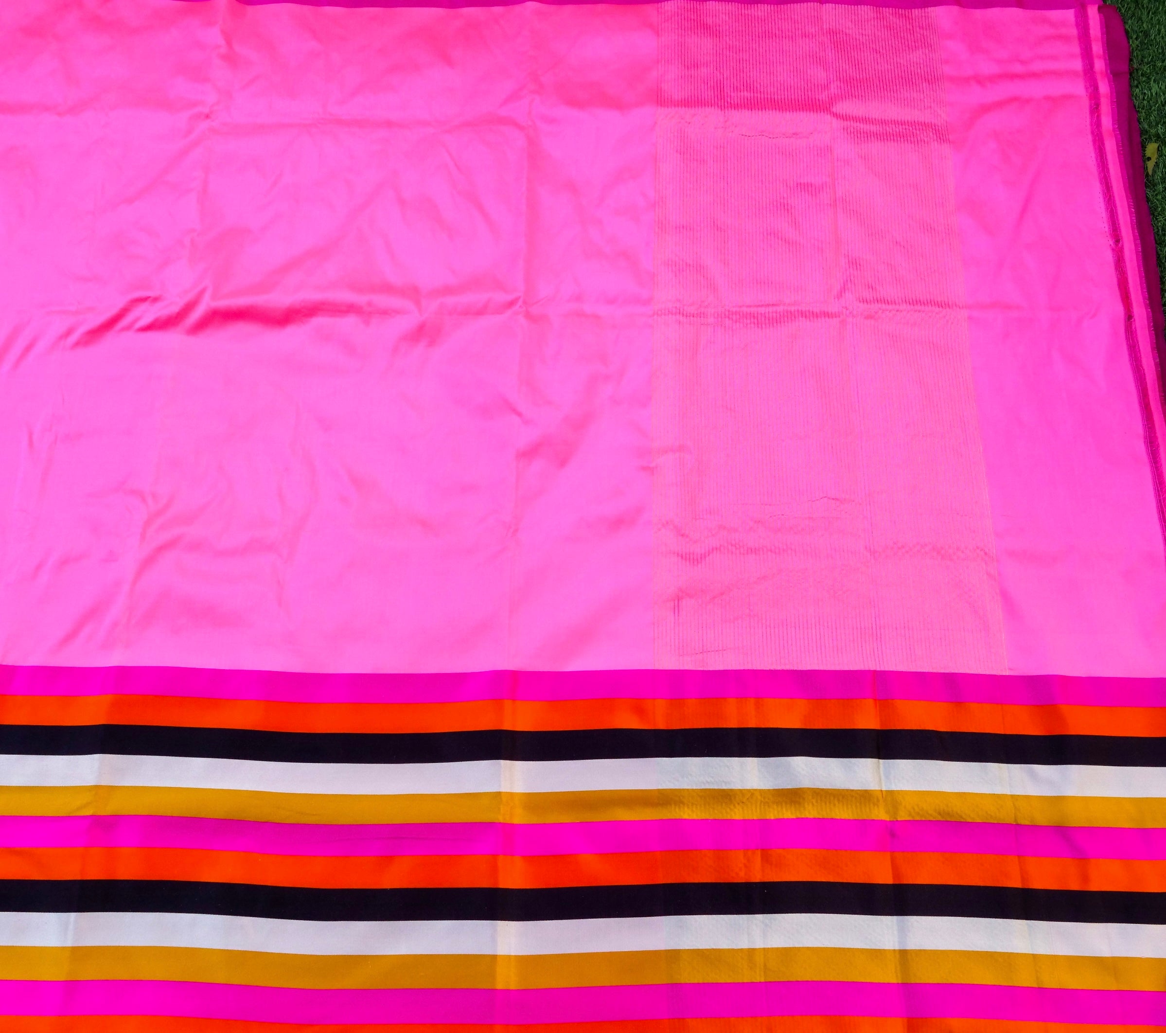 Handwoven Pure Mashru Silk Banarasi Saree - Khinkhwab