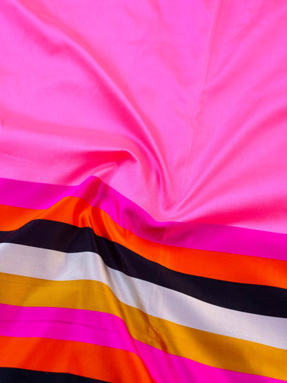 Handwoven Pure Mashru Silk Banarasi Saree - Khinkhwab