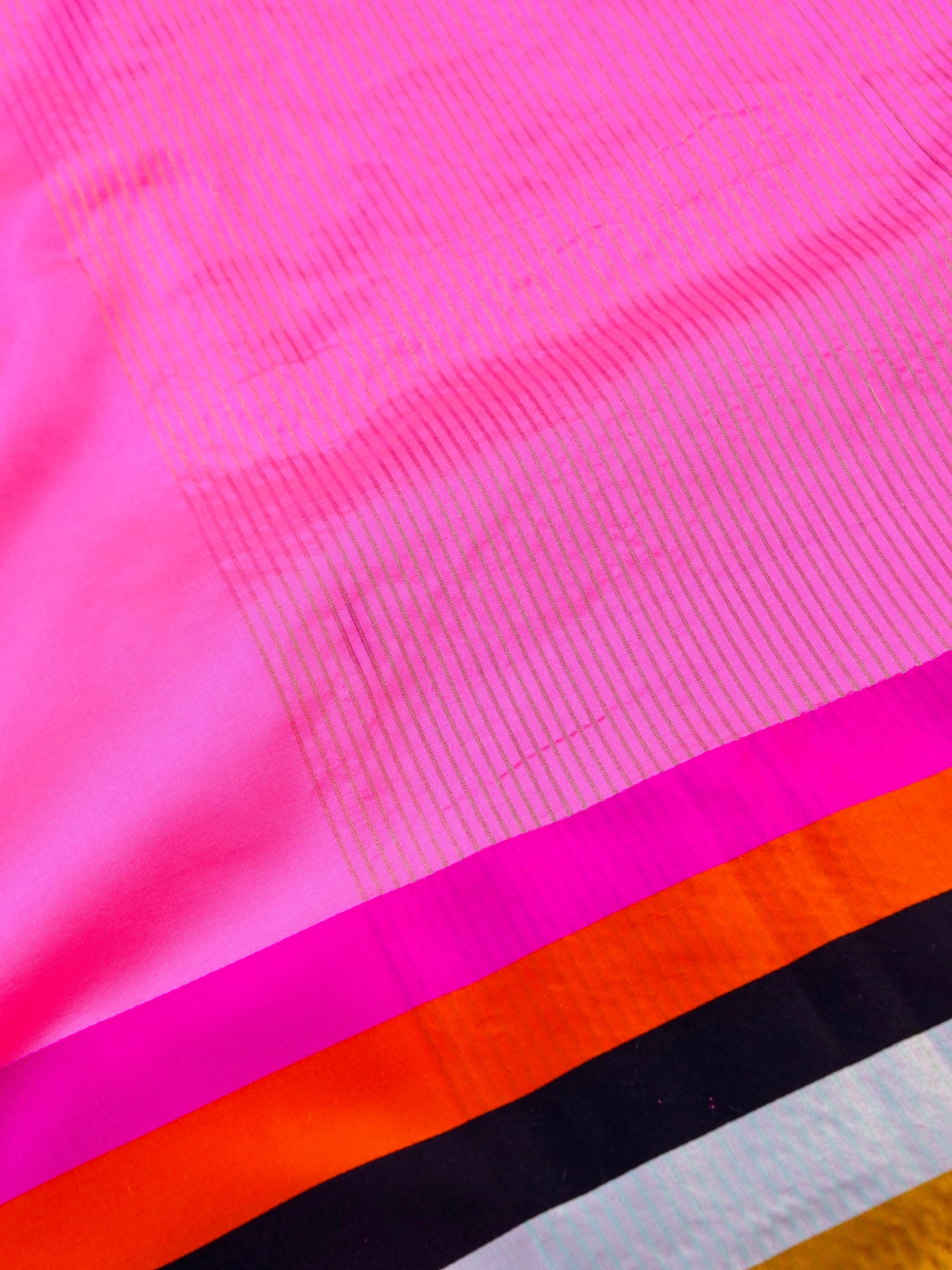 Handwoven Pure Mashru Silk Banarasi Saree - Khinkhwab