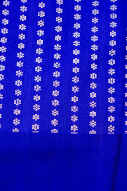 Pure Moonga Silk Handloom Banarasi Saree with Satin Border