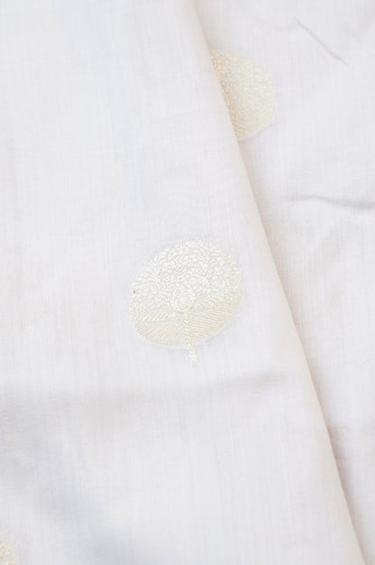 Pure Moonga Silk Handloom Banarasi Saree with Satin Border