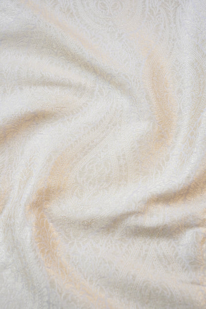 Moonga Silk Handloom Banarasi Fabric