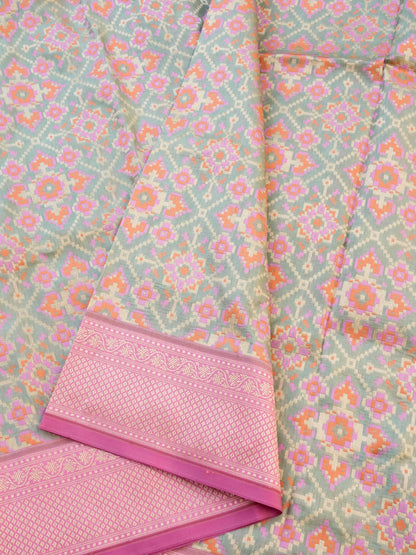 Handloom Banarasi Katan Silk Patola Dupatta - Khinkhwab