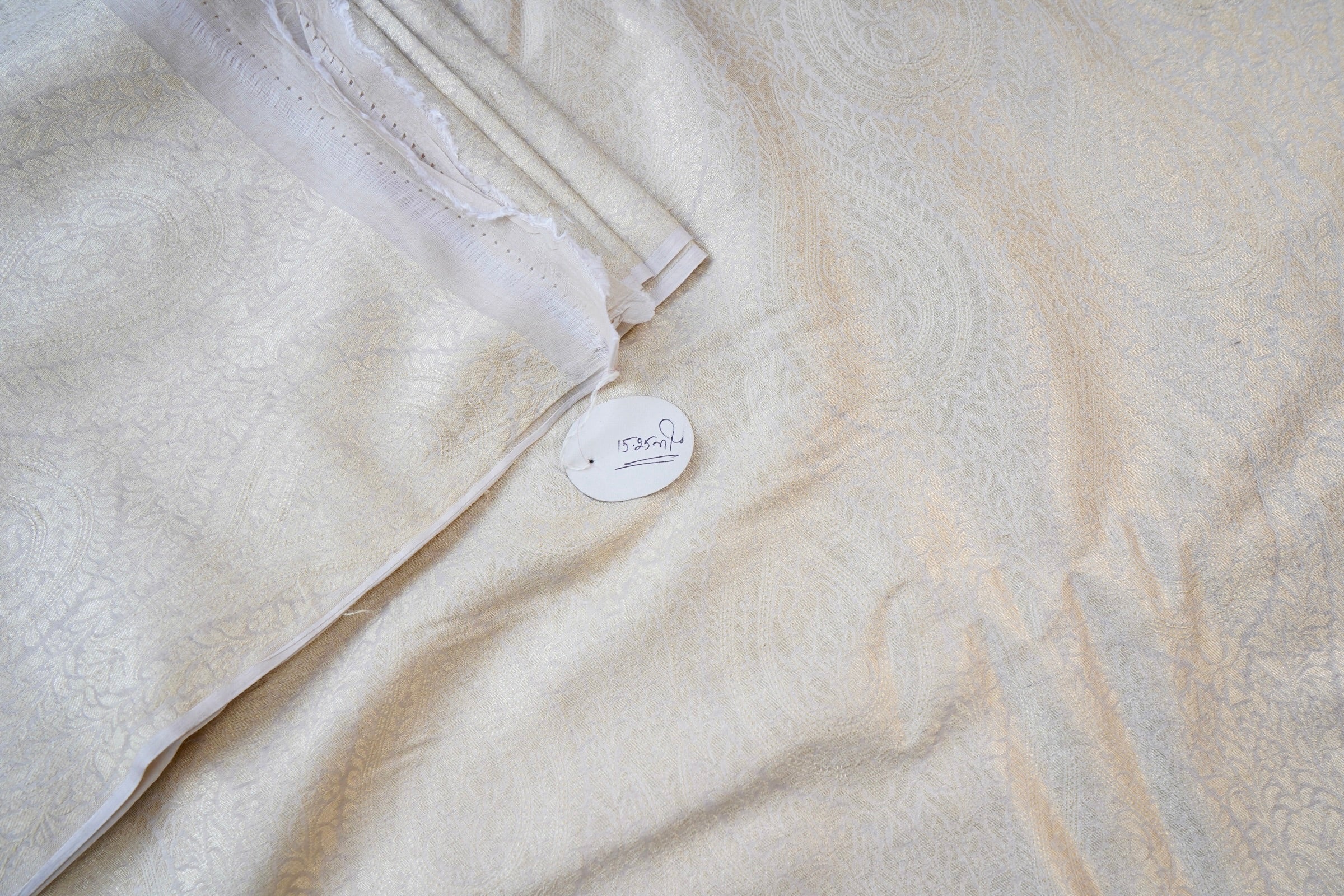 Moonga Silk Handloom Banarasi Fabric