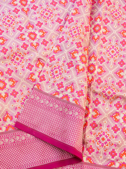 Handloom Banarasi Katan Silk Patola Dupatta - Khinkhwab