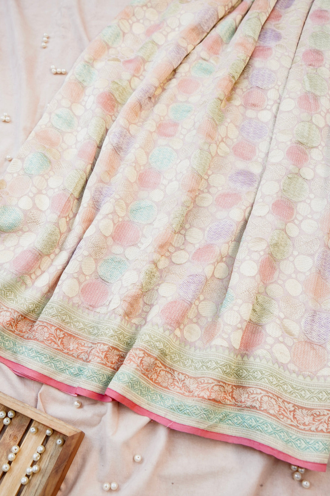 Handloom Pure Georgette Banarasi Saree