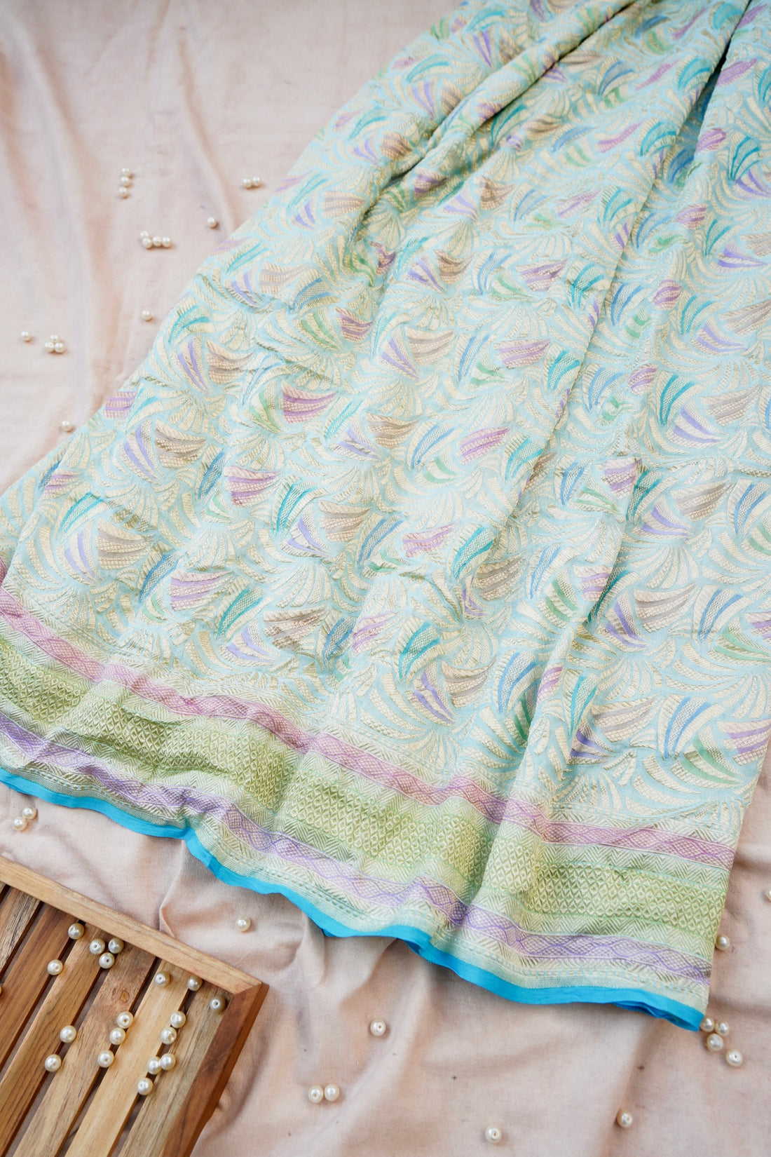 Handloom Pure Georgette Banarasi Saree