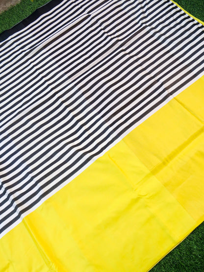 Handwoven Pure Mashru Silk Banarasi Saree - Khinkhwab