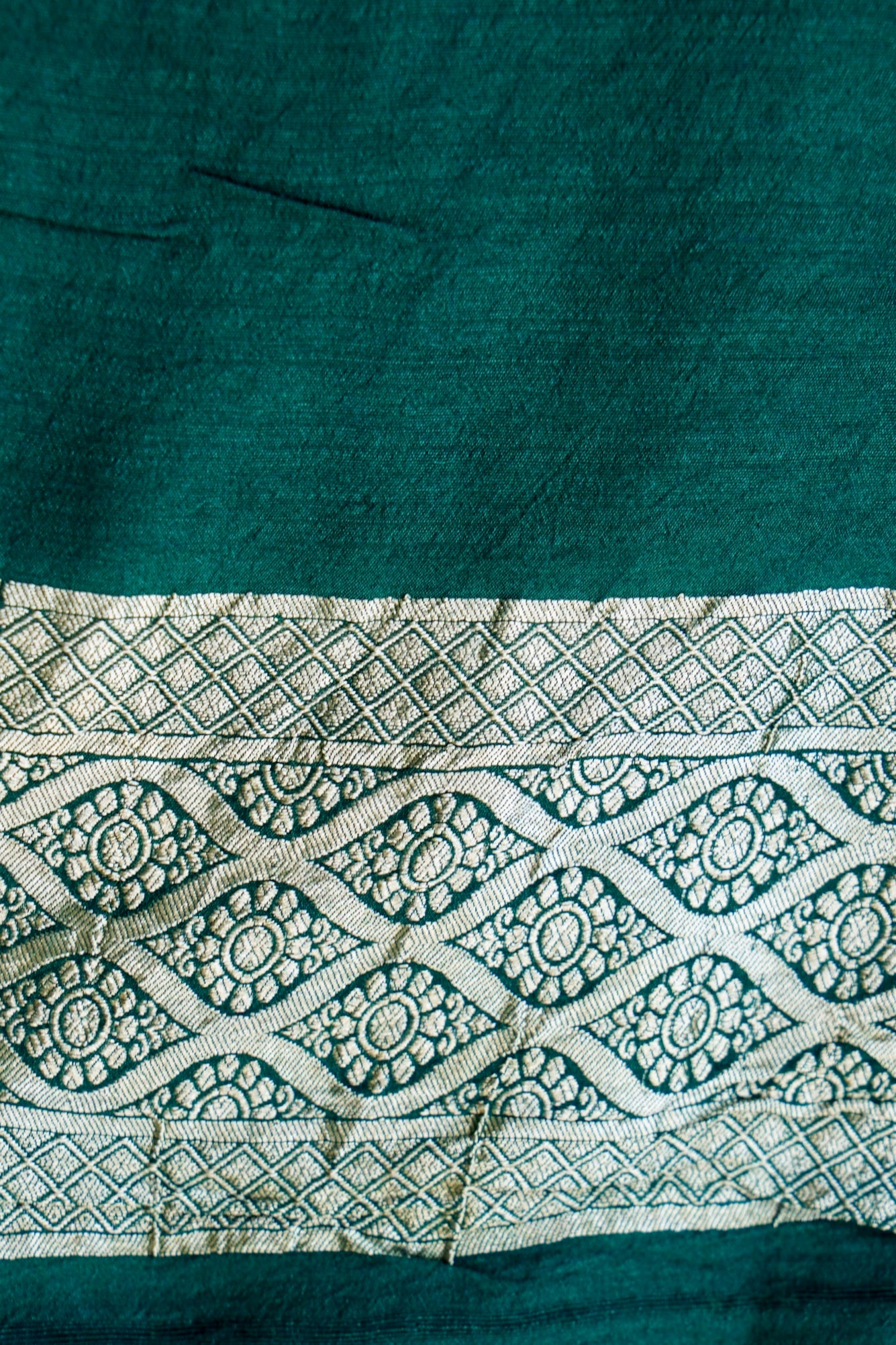 Pure Moonga Silk Handloom Banarasi Saree
