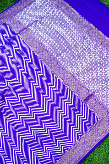 Pure Moonga Silk Handloom Banarasi Saree